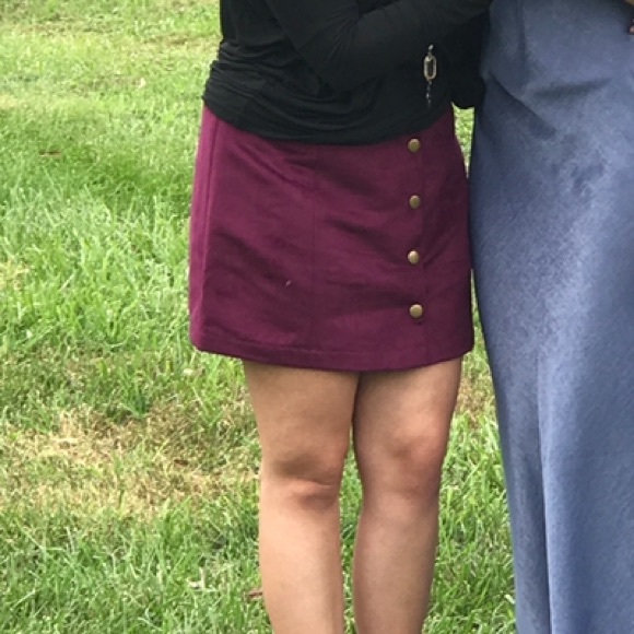 Old Navy Dresses & Skirts - Suede mini skirt